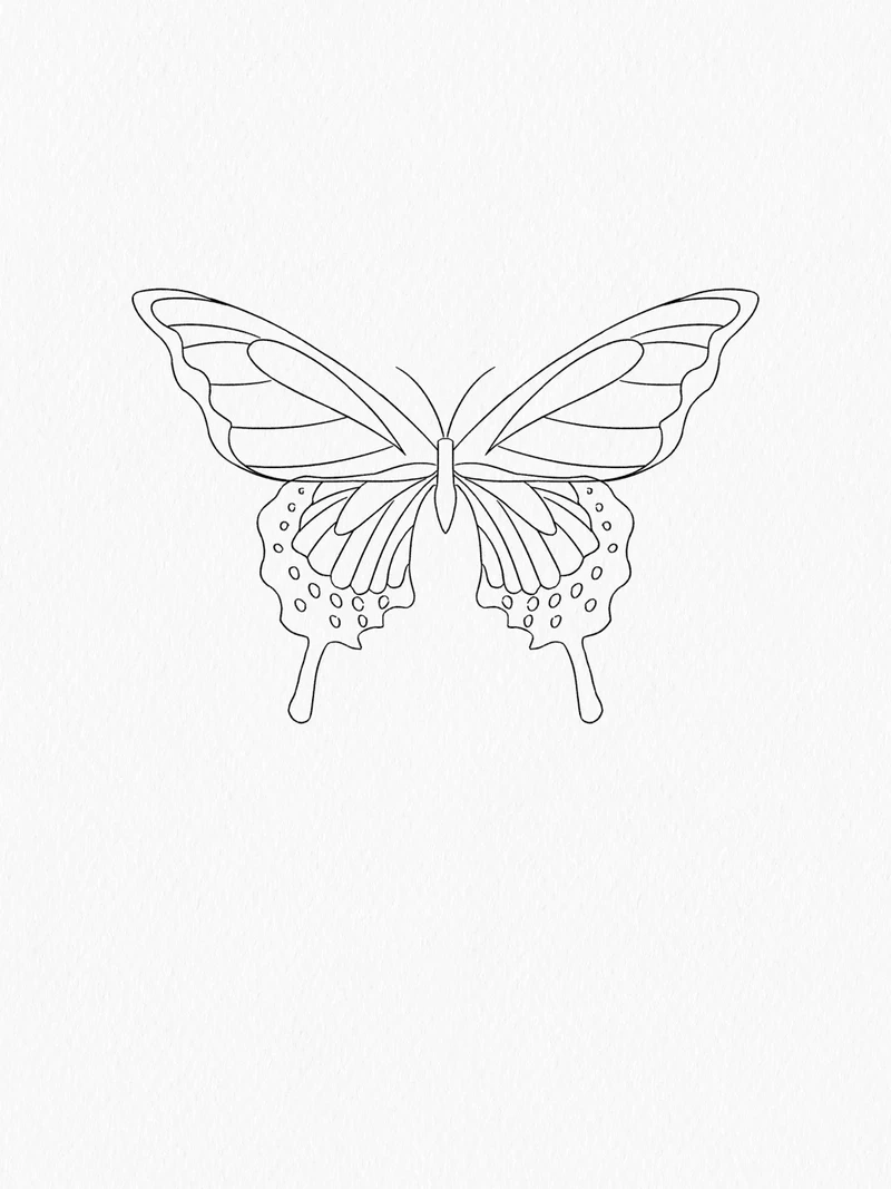 Tuyển tập tranh tô màu bướm đáng yêu giúp bé phát triển sáng tạo