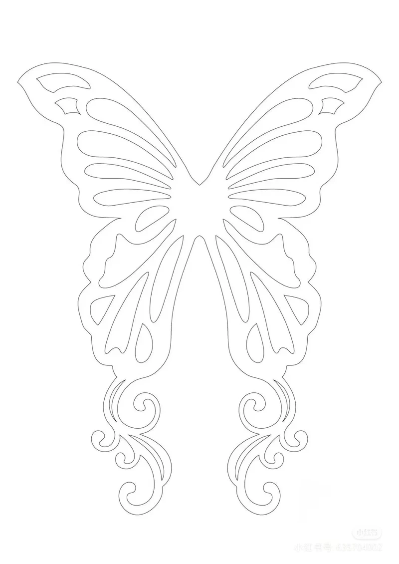 Bộ tranh tô màu bướm ngộ nghĩnh dễ thương cực vui nhộn