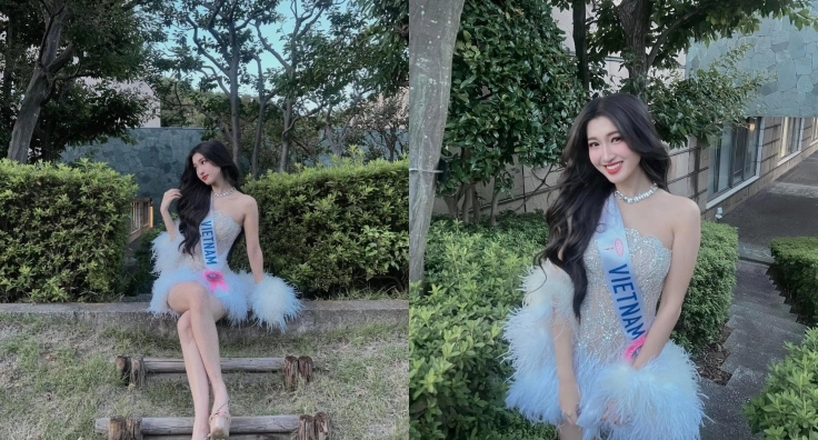 Á hậu Phương Nhi tự tin khoe body tại Miss International 2023