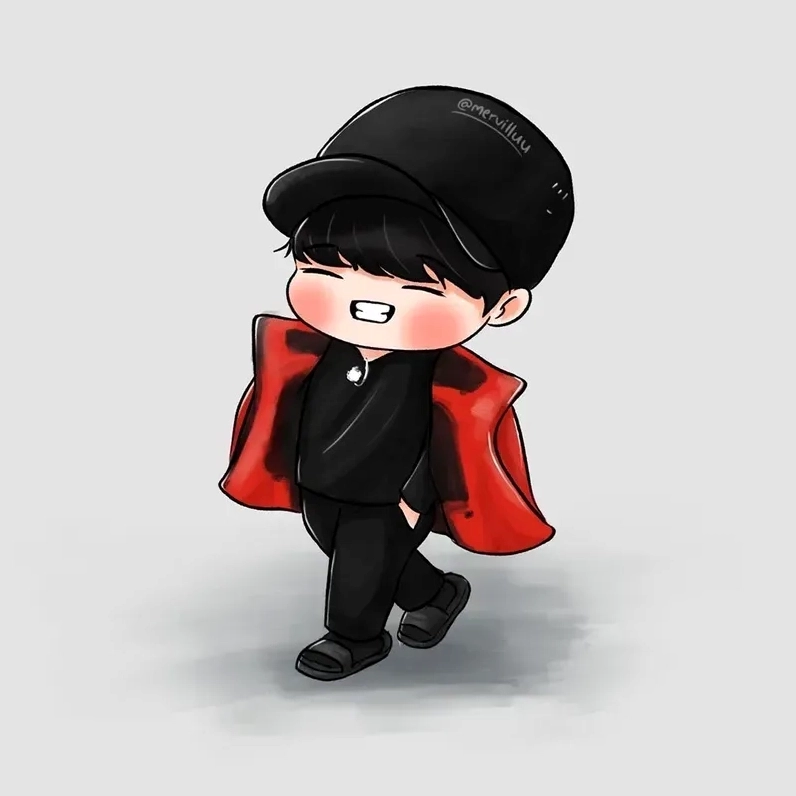 Ảnh anime chibi nam đầy màu sắc rực rỡ thể hiện trọn vẹn cá tính độc đáo