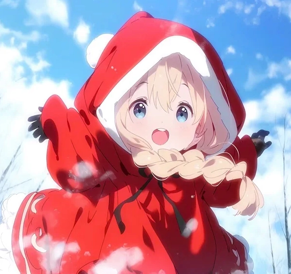 Ảnh anime chibi sắc nét với bối cảnh rực rỡ