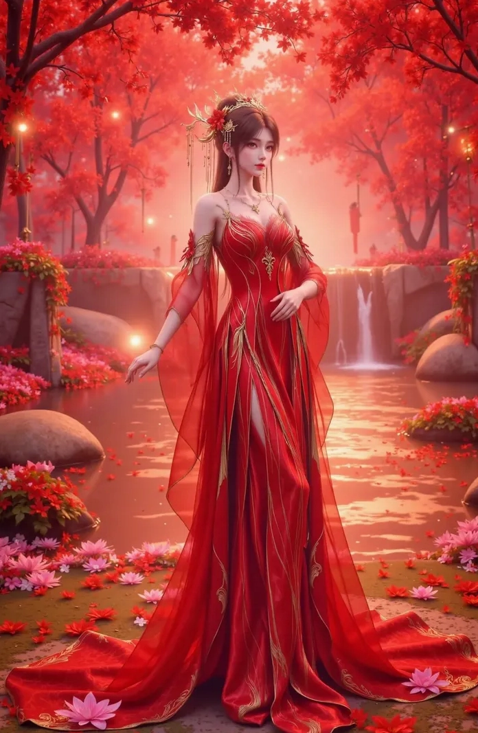 ảnh anime cổ trang nữ buồn