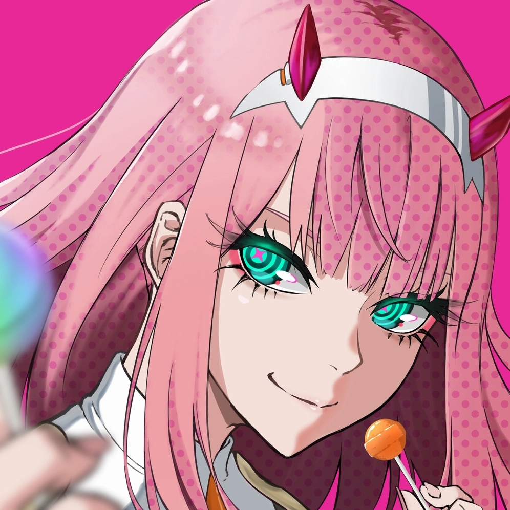 ảnh anime màu hồng ngọt ngào