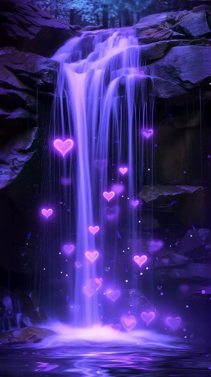 ảnh anime màu tím cực kì đẹp