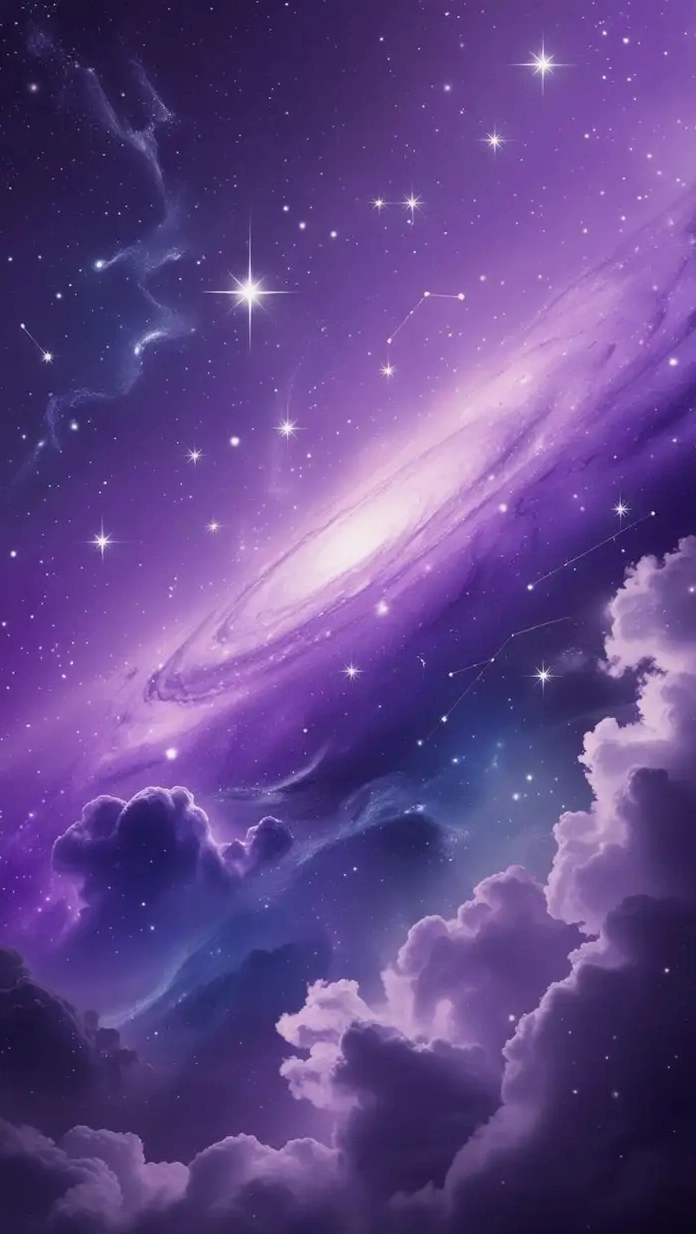 ảnh anime màu tím đẹp nhất