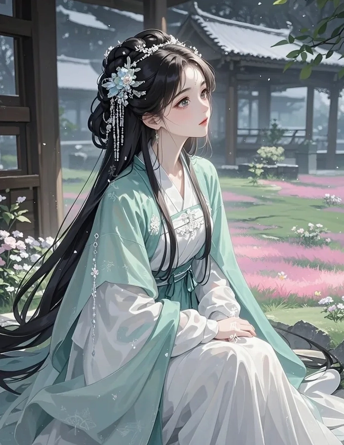 ảnh anime nữ cổ trang trung quốc