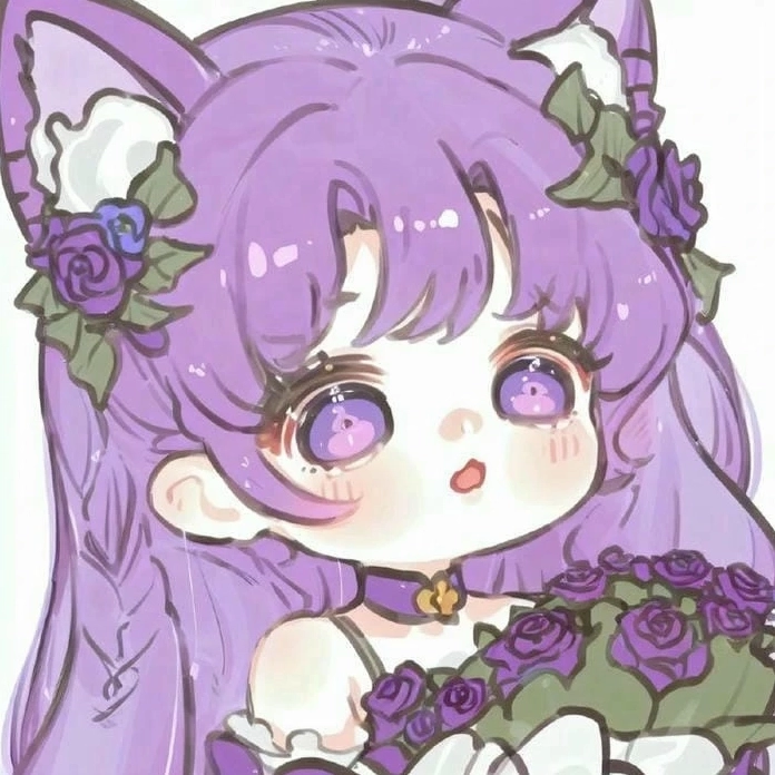 Ảnh anime nữ cute chibi với phong cách dễ thương đáng yêu
