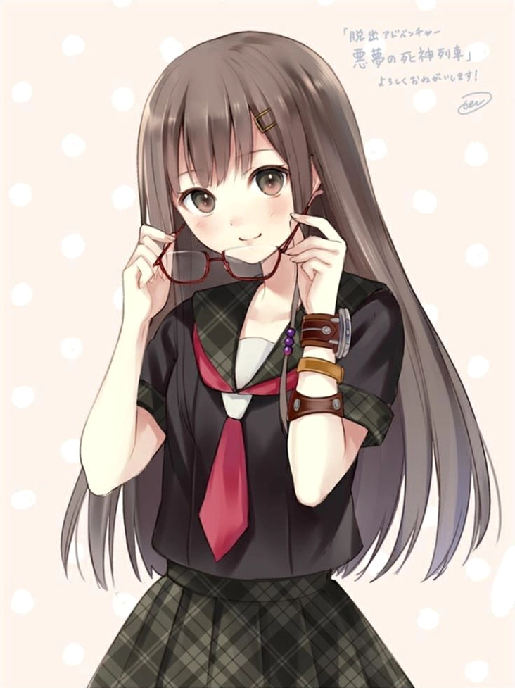 ảnh anime nữ học sinh dễ thương