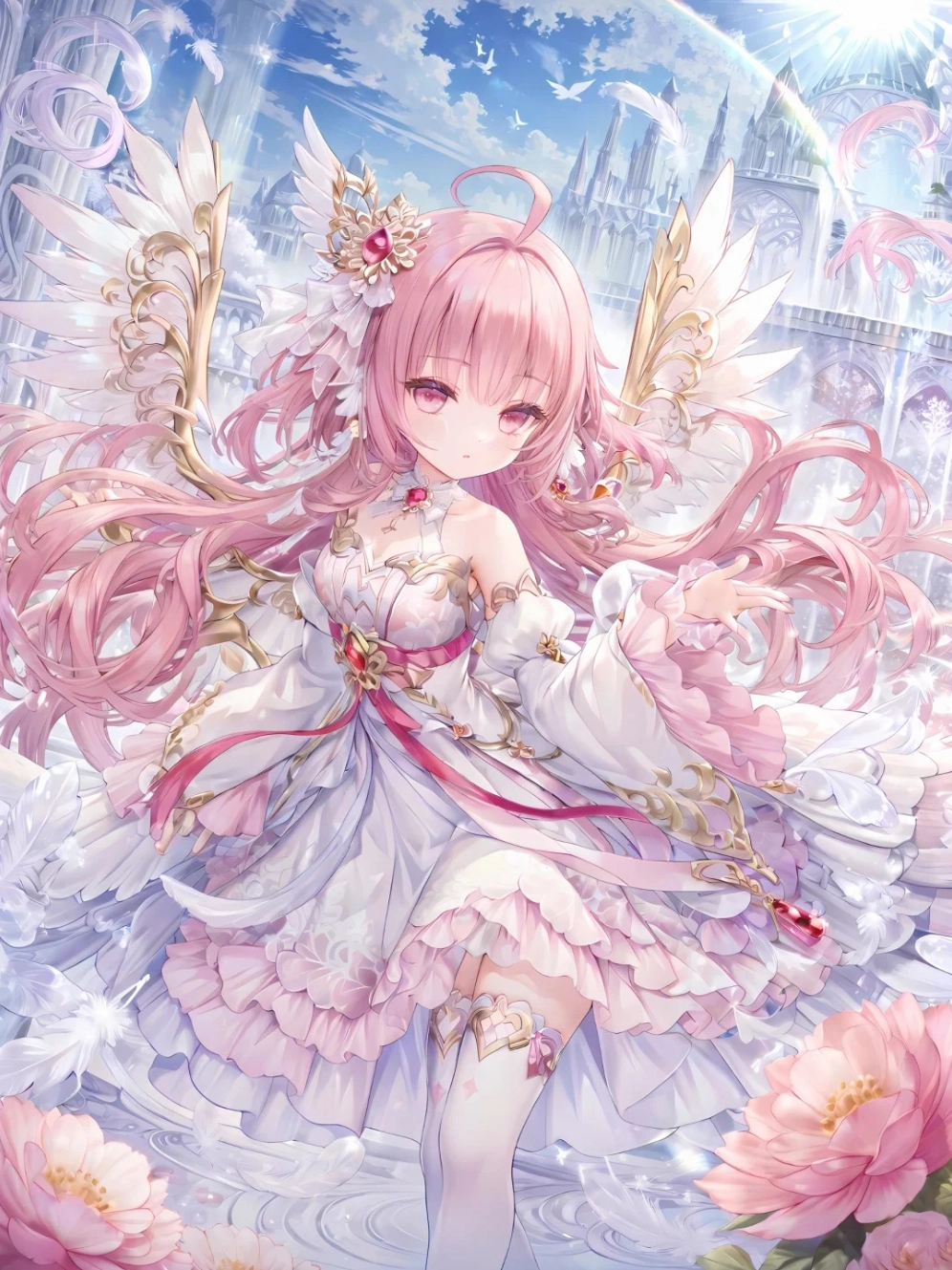 ảnh anime thiên thần nữ 11