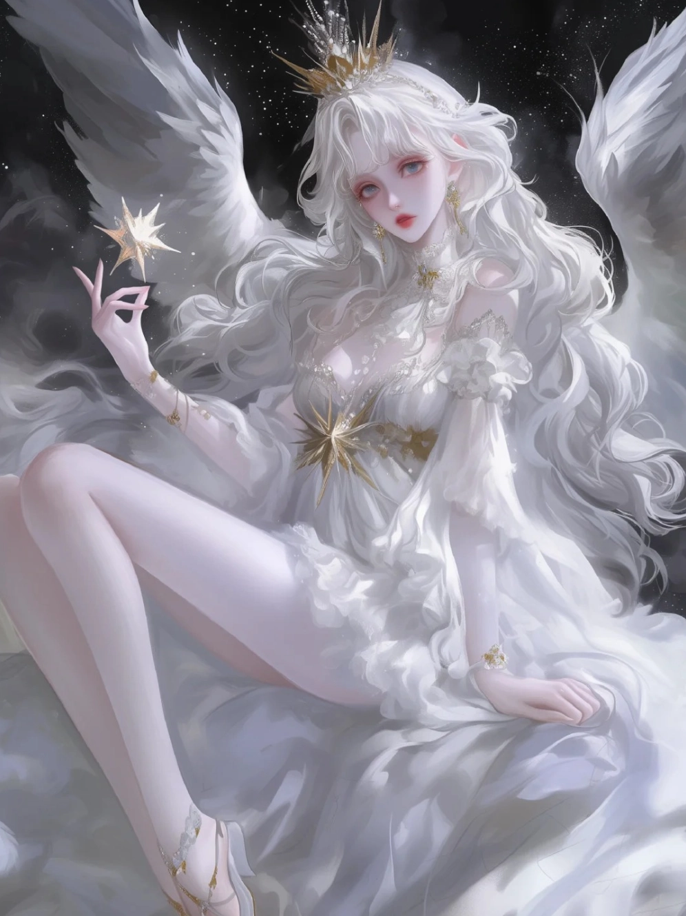 ảnh anime thiên thần nữ 2