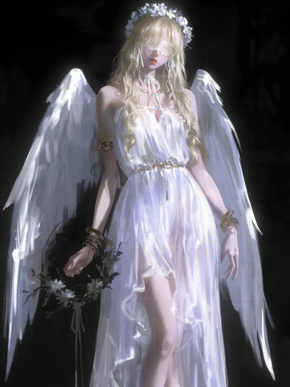 ảnh anime thiên thần nữ 3