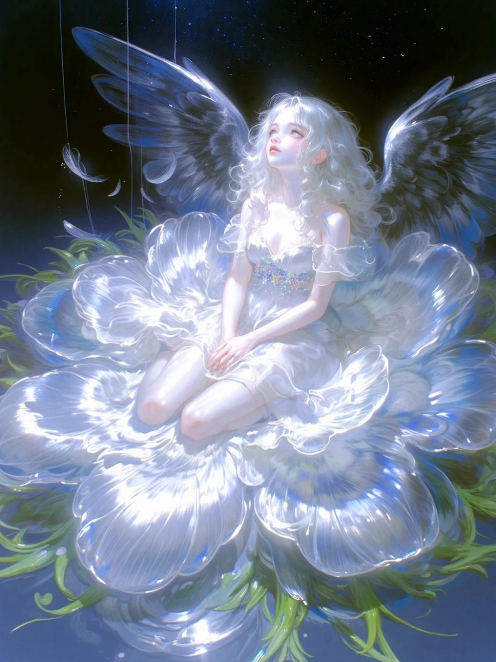 ảnh anime thiên thần nữ 6