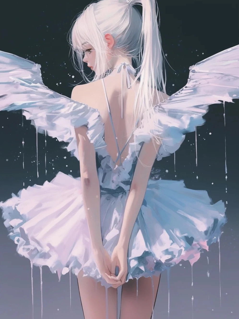 ảnh anime thiên thần nữ 9