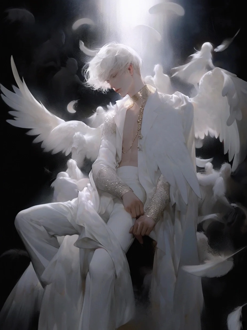 ảnh anime thiên thần sa ngã