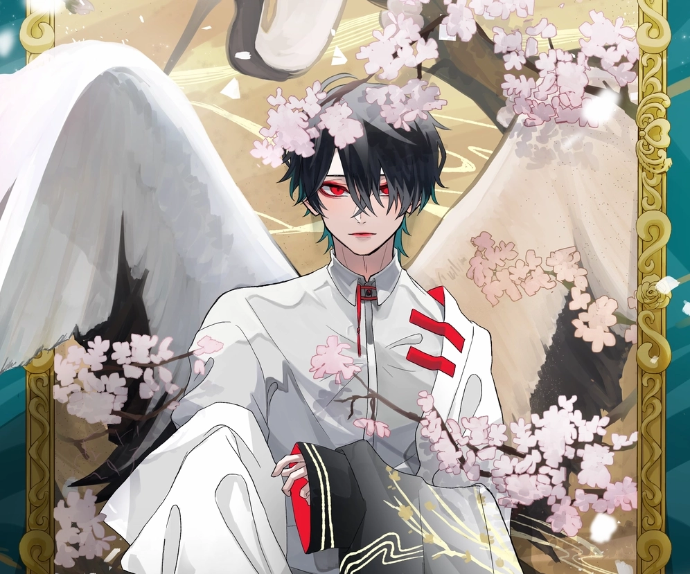 ảnh anime thiên thần sa ngã buồn