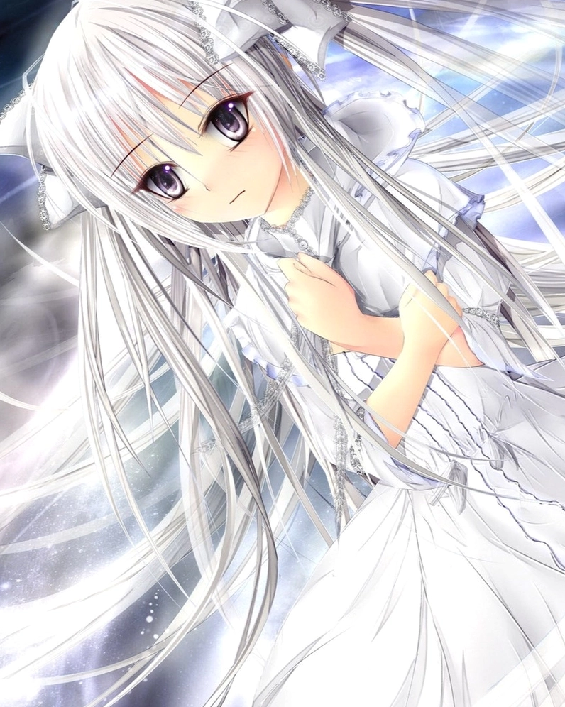 ảnh anime yosuga no sora dịu dàng