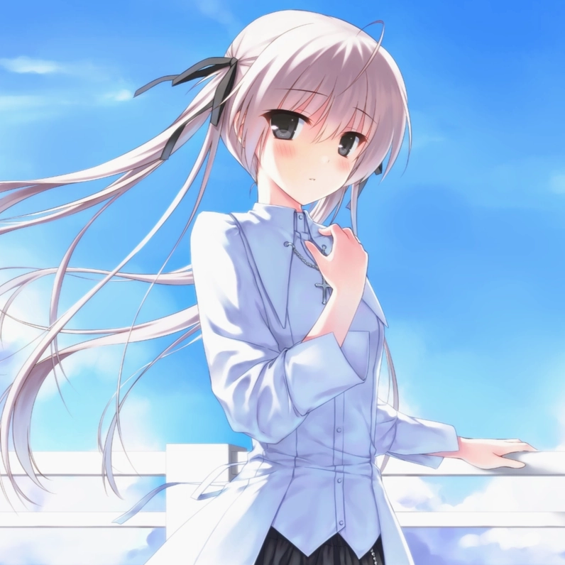 ảnh anime yosuga no sora haruka đi dạo