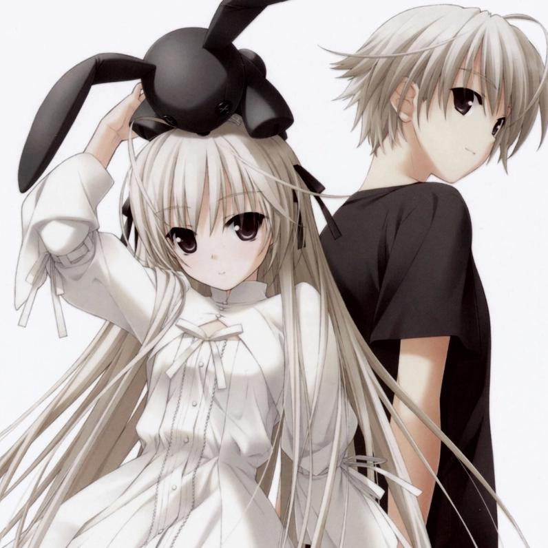 ảnh anime yosuga no sora haruka nắm tay