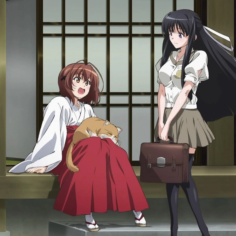 ảnh anime yosuga no sora sora bên cửa