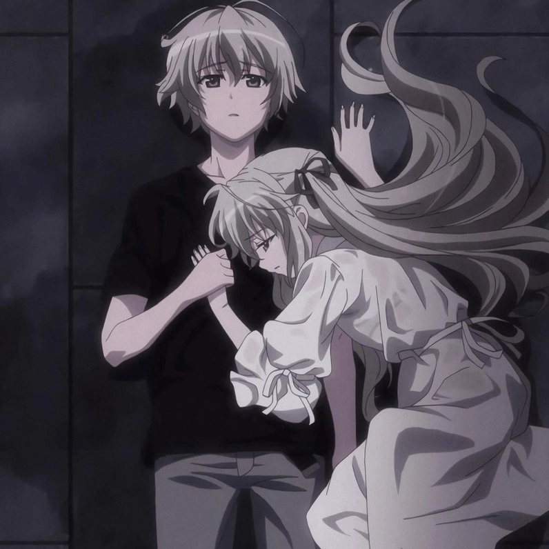 ảnh anime yosuga no sora sora bên giường