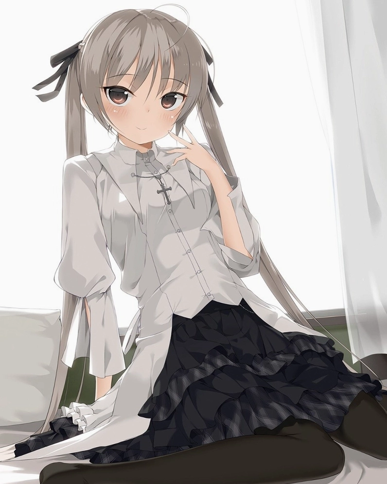 ảnh anime yosuga no sora sora buồn