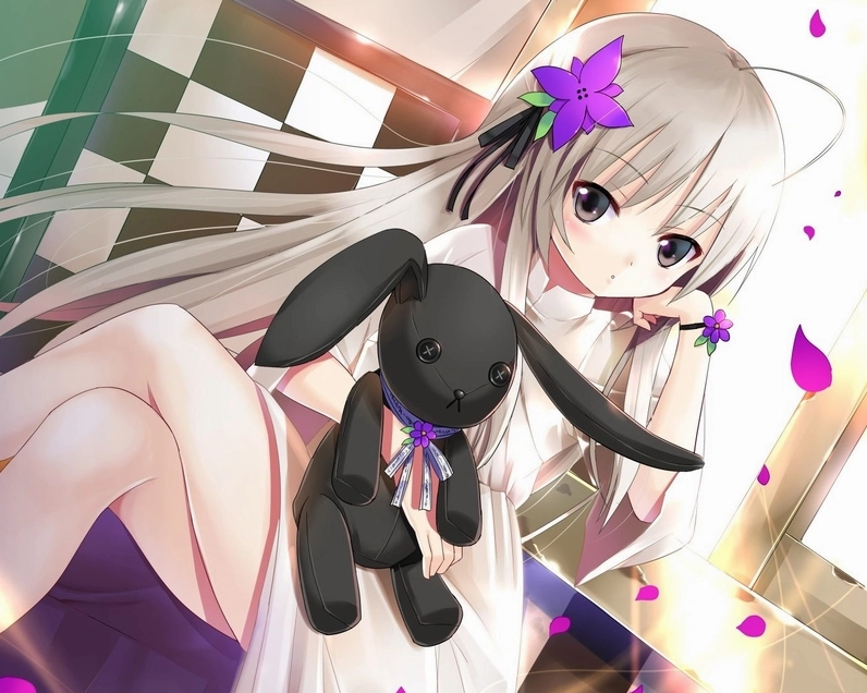 ảnh anime yosuga no sora sora suy tư