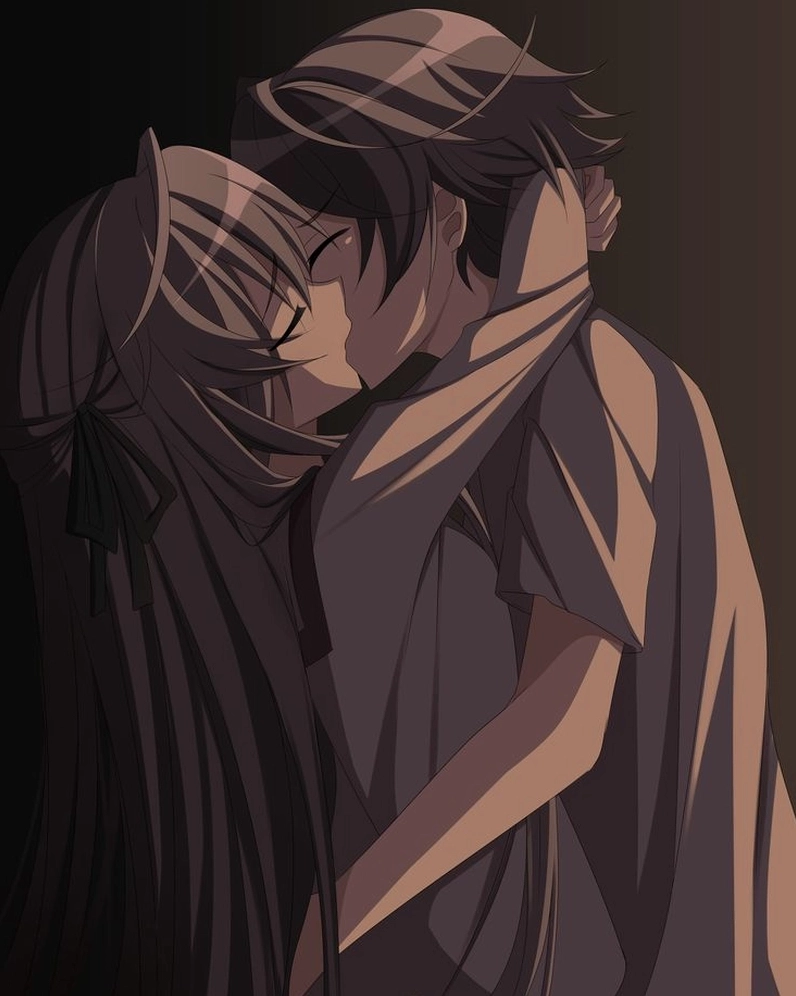 ảnh anime yosuga no sora sora trong phòng