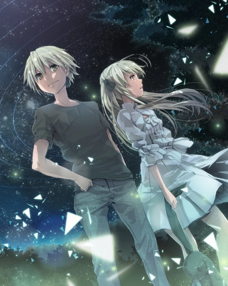 ảnh anime yosuga no sora vui vẻ