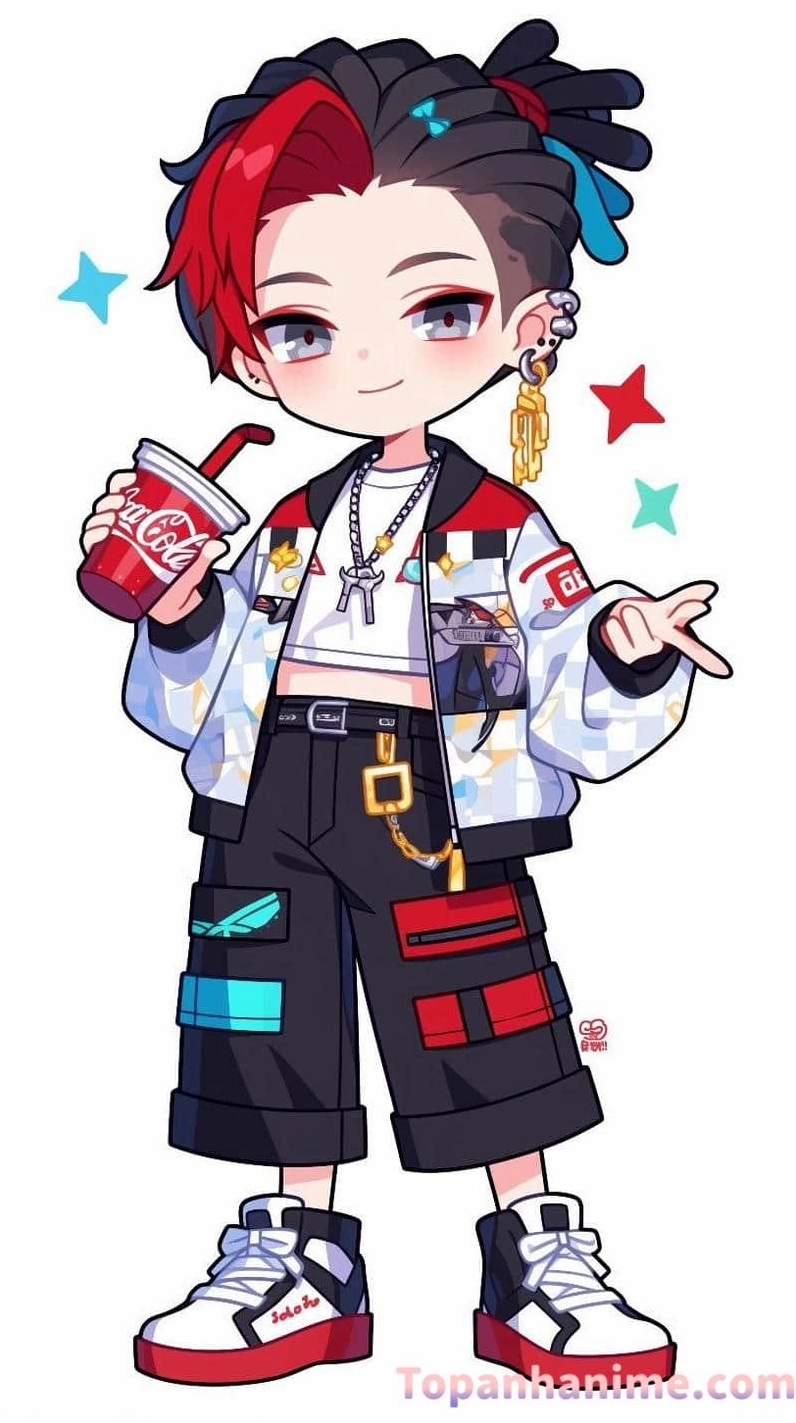 ảnh chibi nam lạnh lùng 12