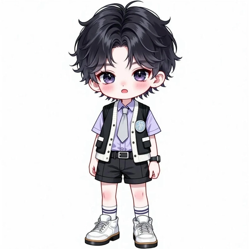 ảnh chibi nam lạnh lùng 29