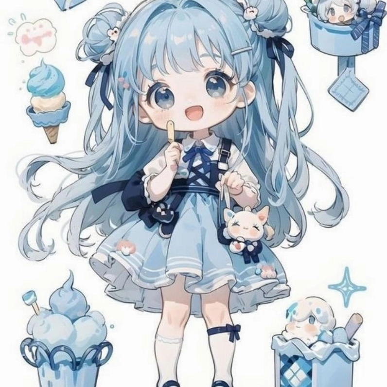 Ảnh cô gái chibi cute nổi bật nhất trong bộ sưu tập