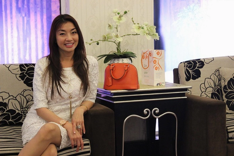 Ảnh đời thường của hoa hậu Lý Thu Thảo năm 2014