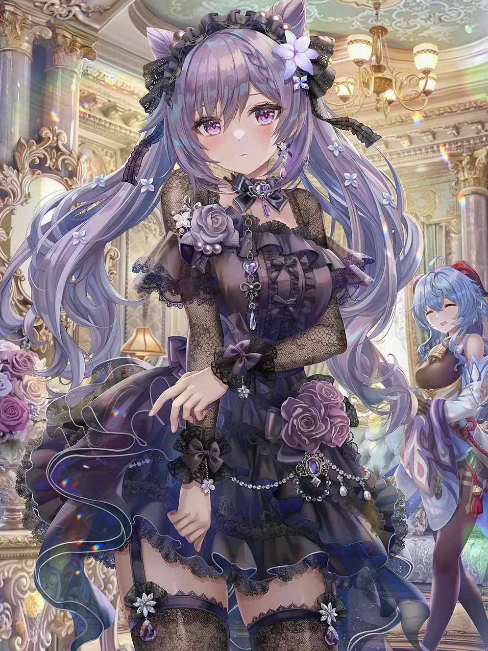 ảnh màu tím anime đẹp chuẩn gu giới trẻ