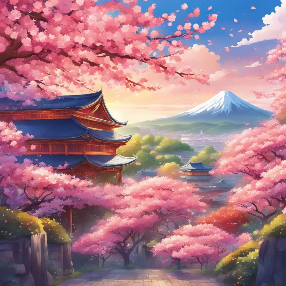 ảnh màu tím anime mang phong cách độc đáo