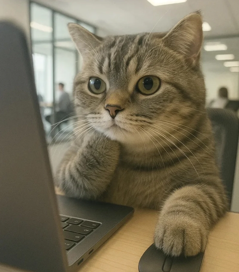 Ảnh mèo anime cute