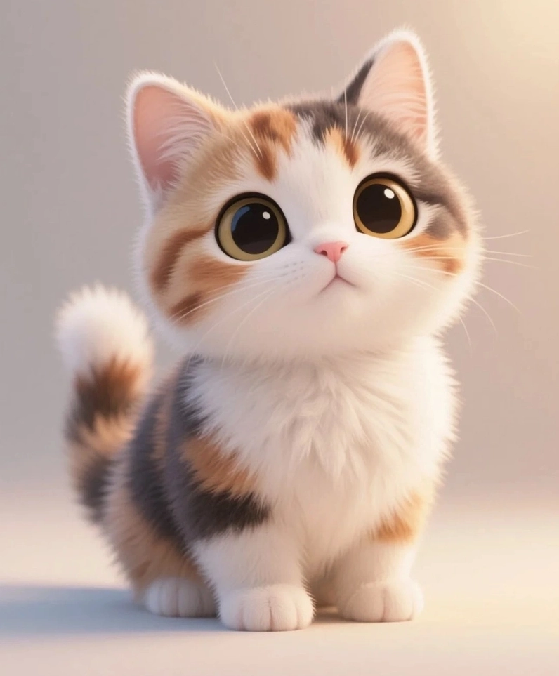 Ảnh mèo cute anime