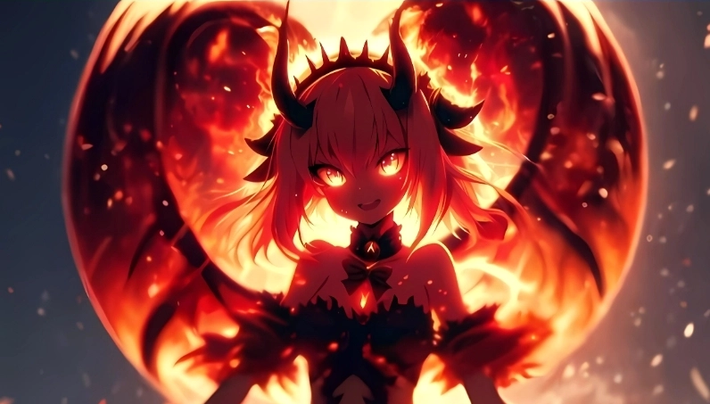 Ảnh nửa thiên thần nửa ác quỷ anime 256