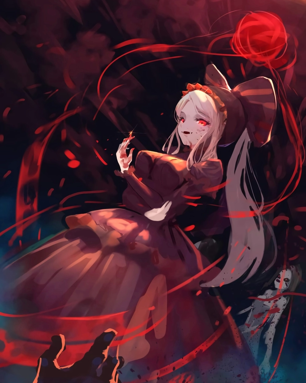 Ảnh vẽ ma cà rồng kiểu anime Nhật Bản