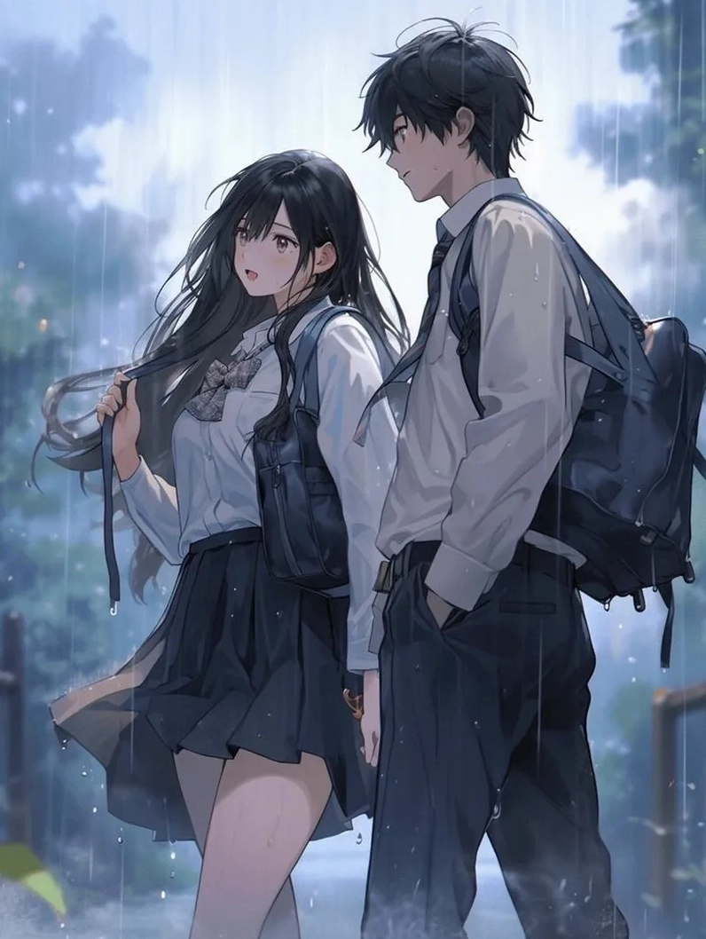 Anime chibi cặp đôi cute siêu dễ thương khiến tim tan chảy