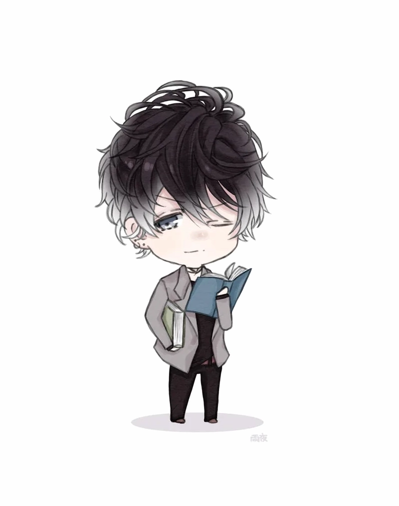 Anime chibi nam ngầu siêu chất đầy phong cách