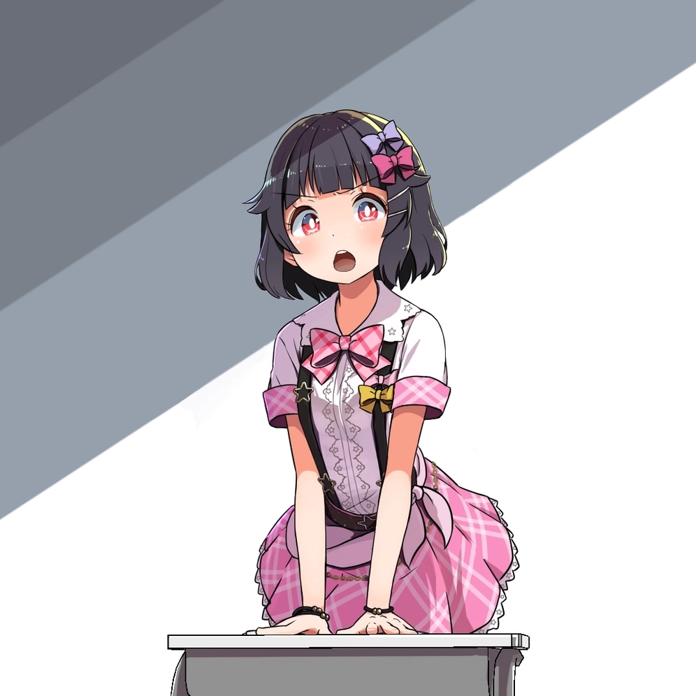 anime màu hồng nhẹ nhàng