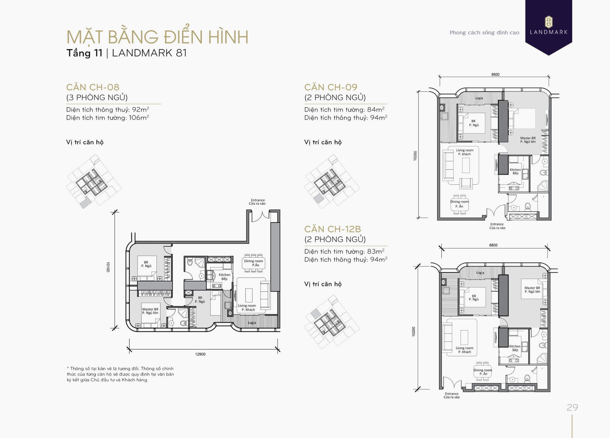 Bản vẽ chi tiết mặt bằng góc tầng 11