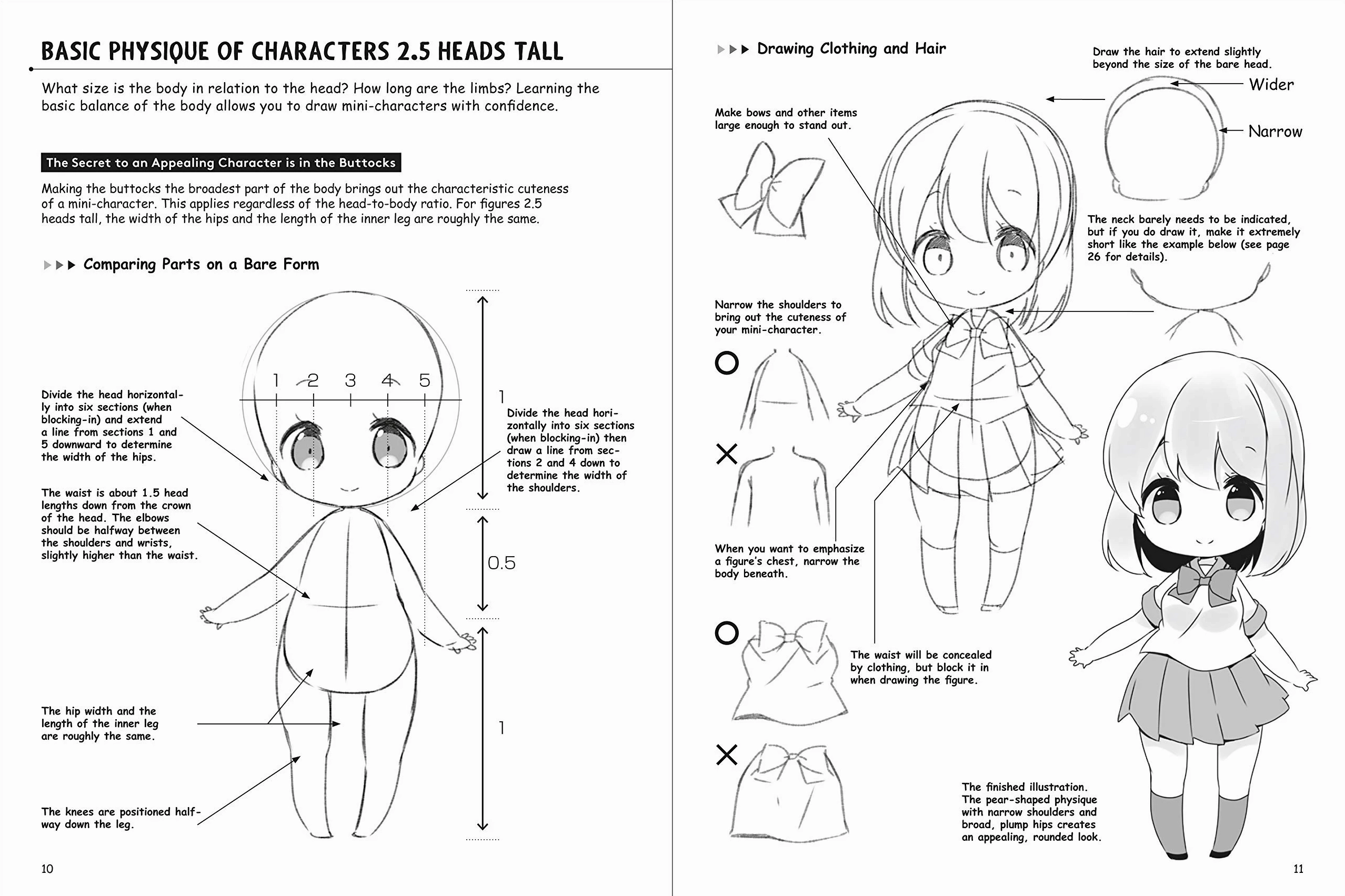 Bé gái anime tí hon vừa ăn vặt vừa lật từng trang sách