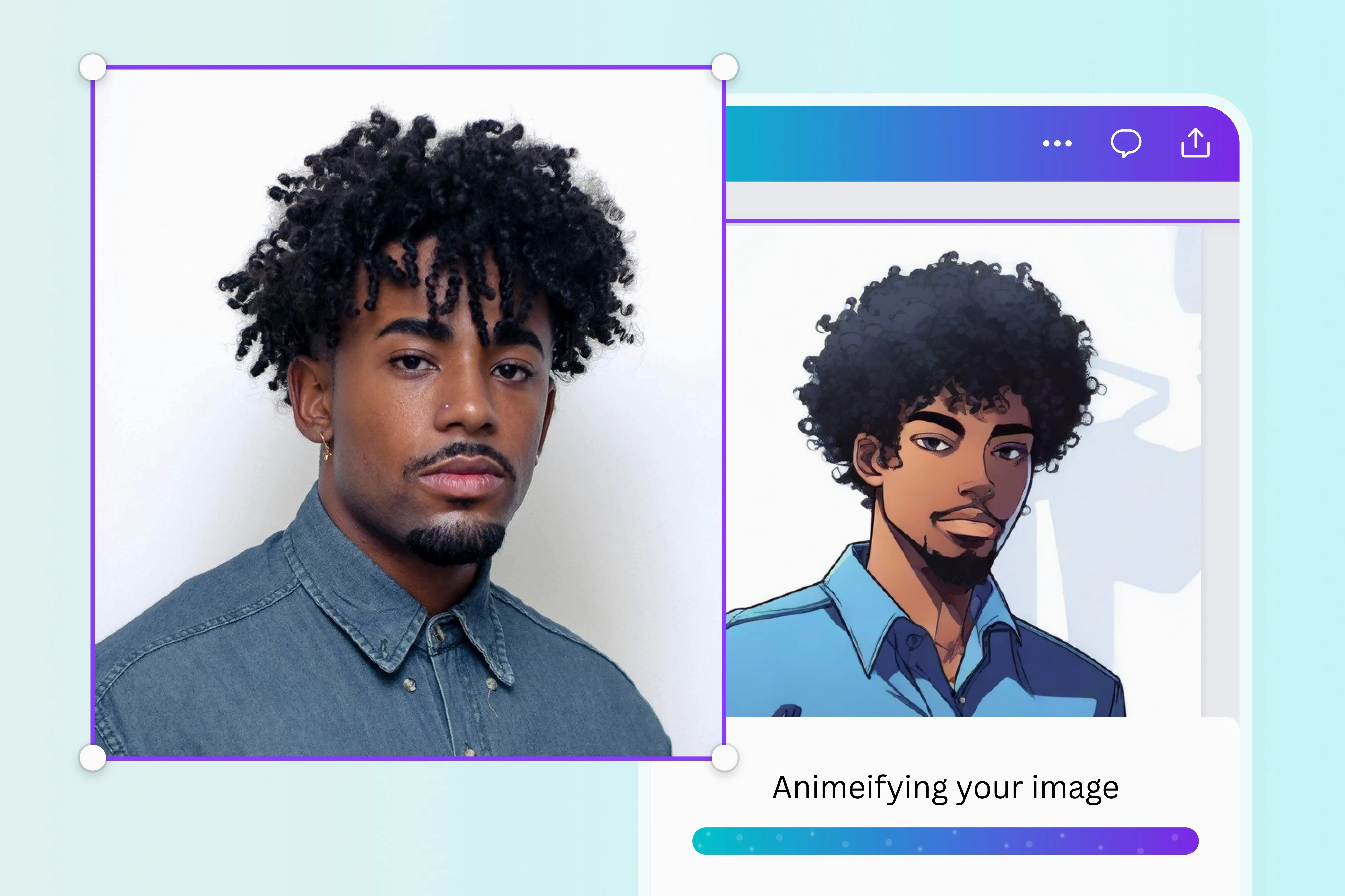Biến hóa bức ảnh selfie thành nhân vật anime rực rỡ