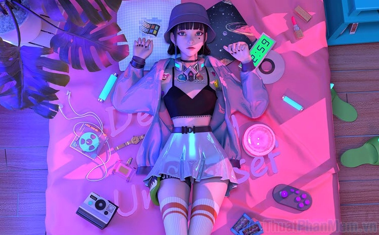 Bộ ảnh nền máy tính anime 4k tuyệt đẹp và vô cùng độc đáo