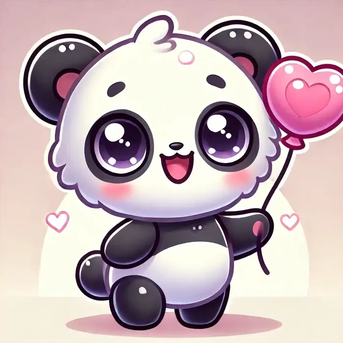 Bộ gấu trúc mèo chibi mập mạp siêu dễ thương đang là hot trend