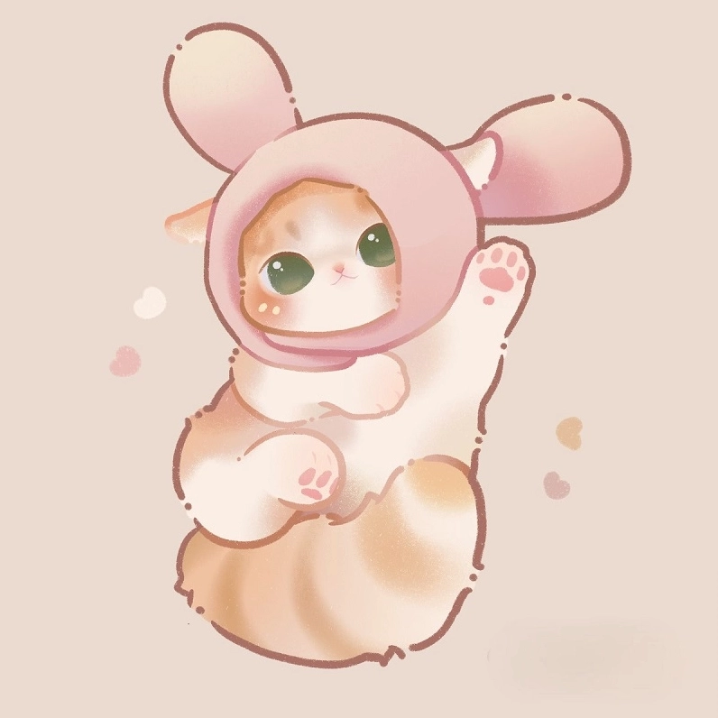 Bộ hình con mèo cute chibi dễ thương nhất