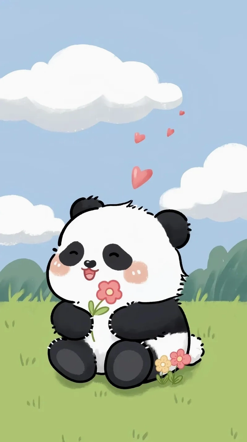 Bộ sưu tập cực dễ thương về panda chibi siêu hiếm