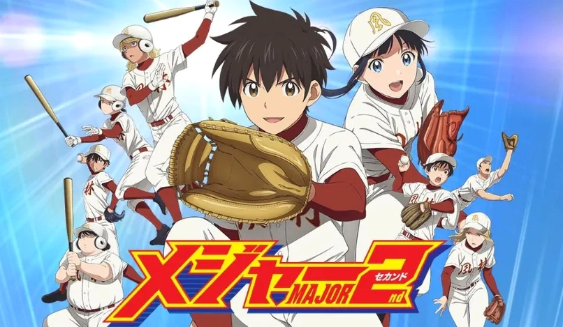 Bức ảnh Anime Giải Đấu Bóng Chày đầy kịch tính