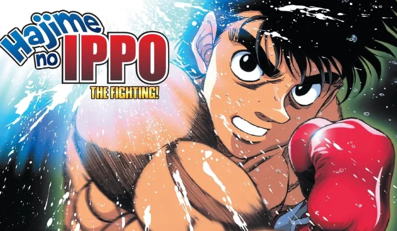 Bức ảnh Anime Võ Sĩ Quyền Anh Ippo tung cú đấm quyết định